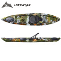 EU Popular Fishing Rowing Boat Factory Wholesale Single Sit on top Kayak with Accessories